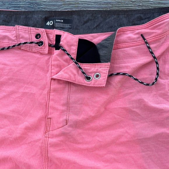 Hurley Men's Pink Swim Board Shorts - Picture 6 of 10